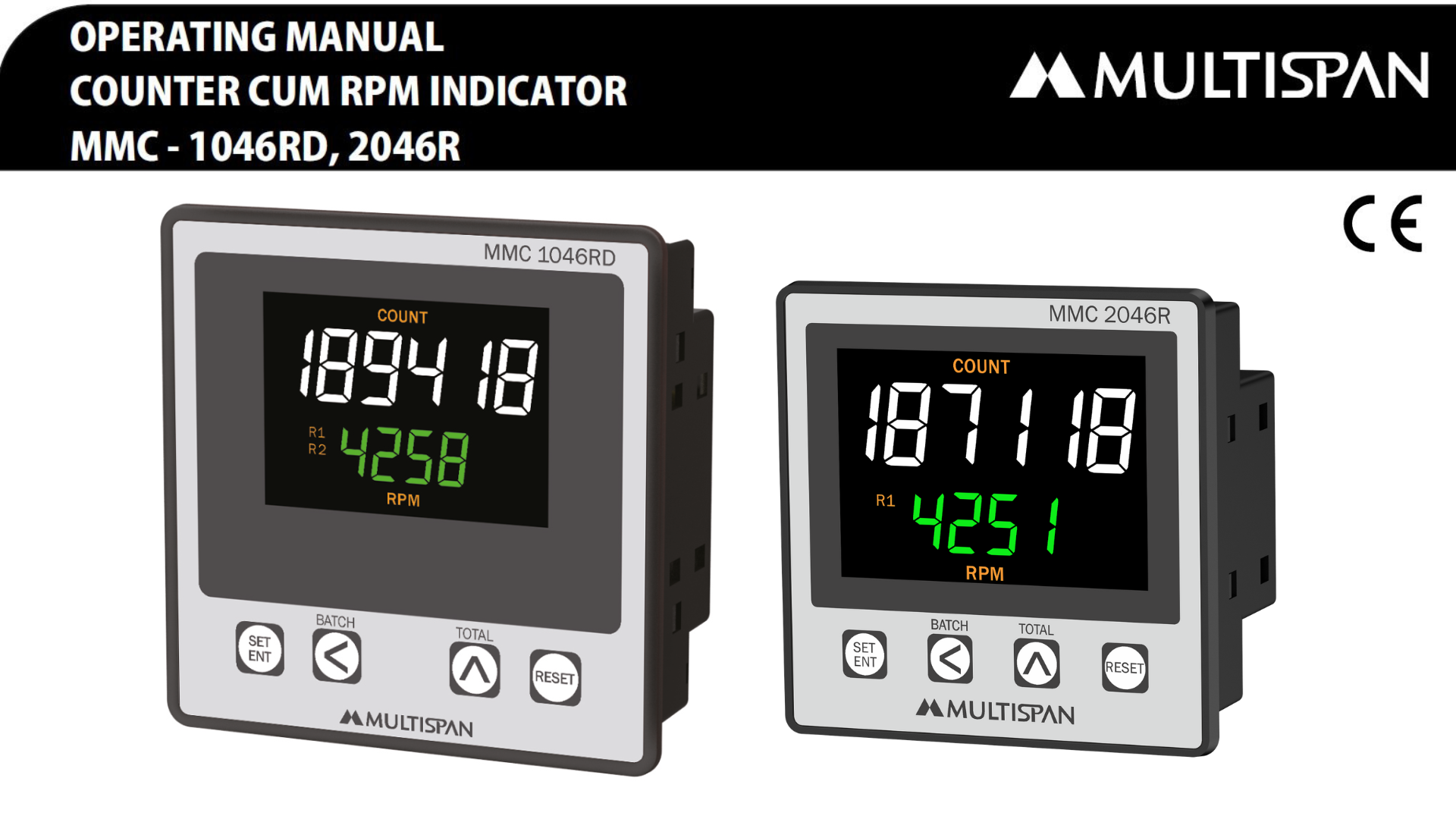 MMC-1046RD, 2046R Manual
